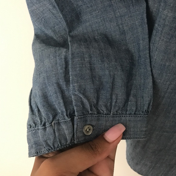 J. Crew | Tall Off-the-shoulder Tie-Neck Top - Picture 5 of 7